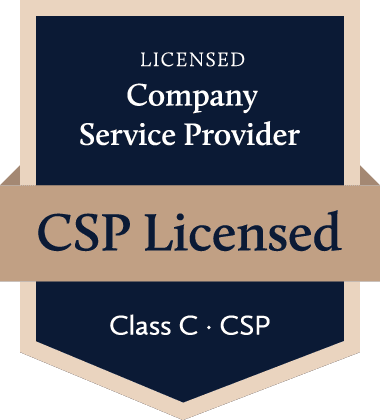 CSP Licensed Badge